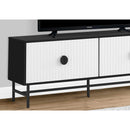 Monarch I 2732 TV Stand - Black/White IMAGE 2