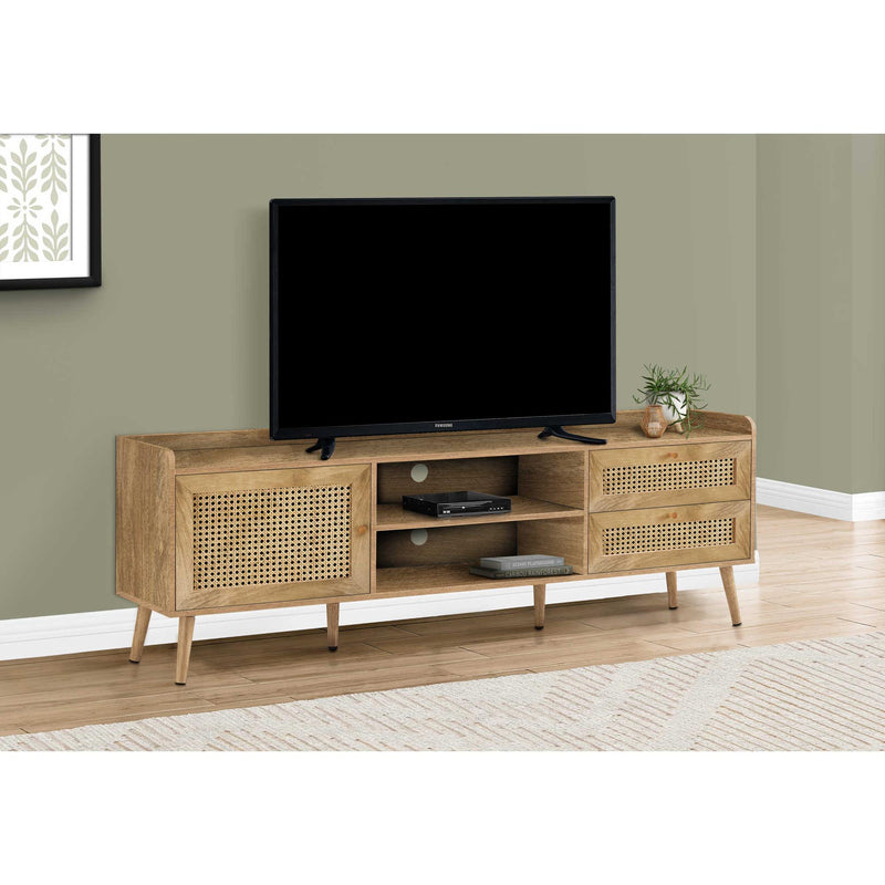 Monarch I 2723 TV Stand - Walnut IMAGE 3