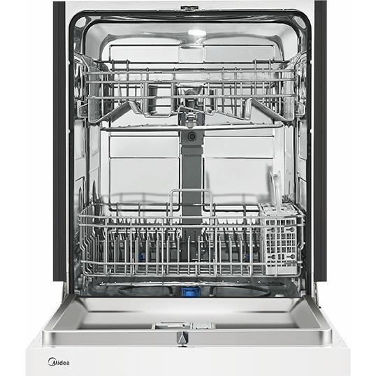 Midea 24-inch Built-in Dishwasher with Interior Light MDF24P1BWW IMAGE 2