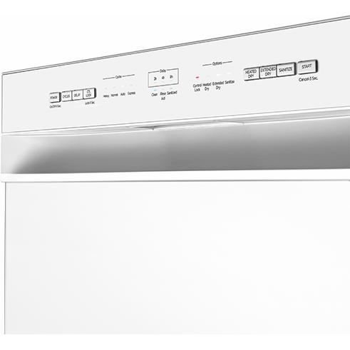 Midea 24-inch Built-in Dishwasher with Interior Light MDF24P1BWW IMAGE 4