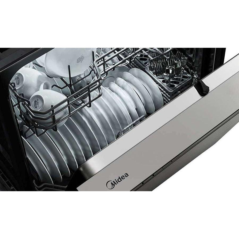 Midea 24-inch Built-in Dishwasher with Interior Light MDF24P1BWW IMAGE 8