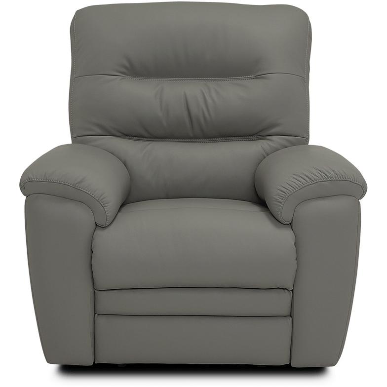 Palliser Keiran Power Fabric and Leather Recliner with Wall Recline Keiran 41500-31 L9 Wallhugger Power Recliner w/ Power Headrest & Power Lumbar IMAGE 5