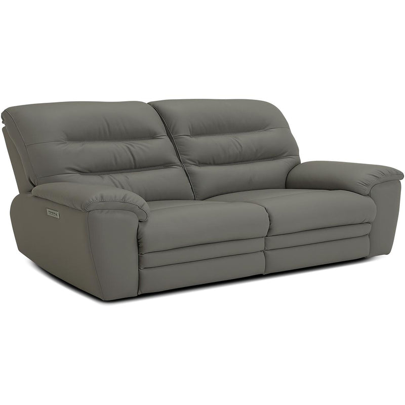 Palliser Keiran Power Reclining Fabric and Leather Loveseat Keiran 41500-63 L7 Loveseat Power Recliner w/ Power Headrest & Power Lumbar IMAGE 3