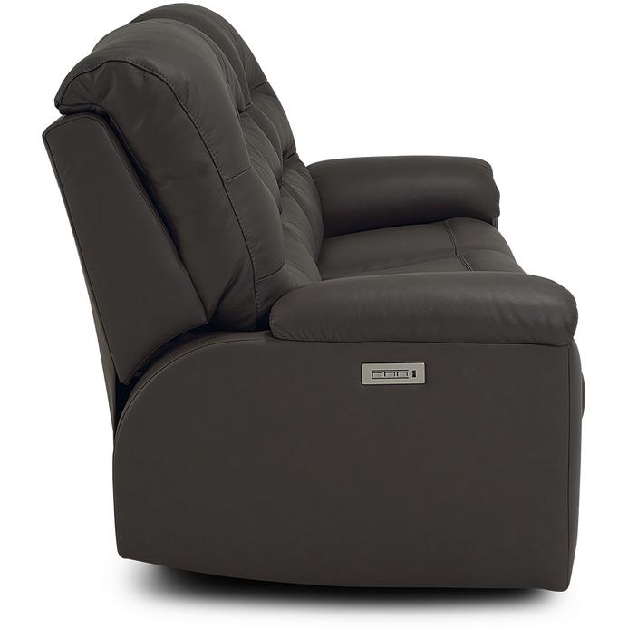 Palliser Keiran Power Reclining Fabric and Leather Sofa Keiran 41500-61 L6 Sofa Power Recliner w/ Power Headrest & Power Lumbar IMAGE 5