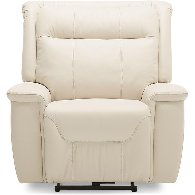 Palliser Strata Power Fabric and Leather Recliner with Wall Recline Strata 40123-31 Wall Hugger Power Recliner IMAGE 3