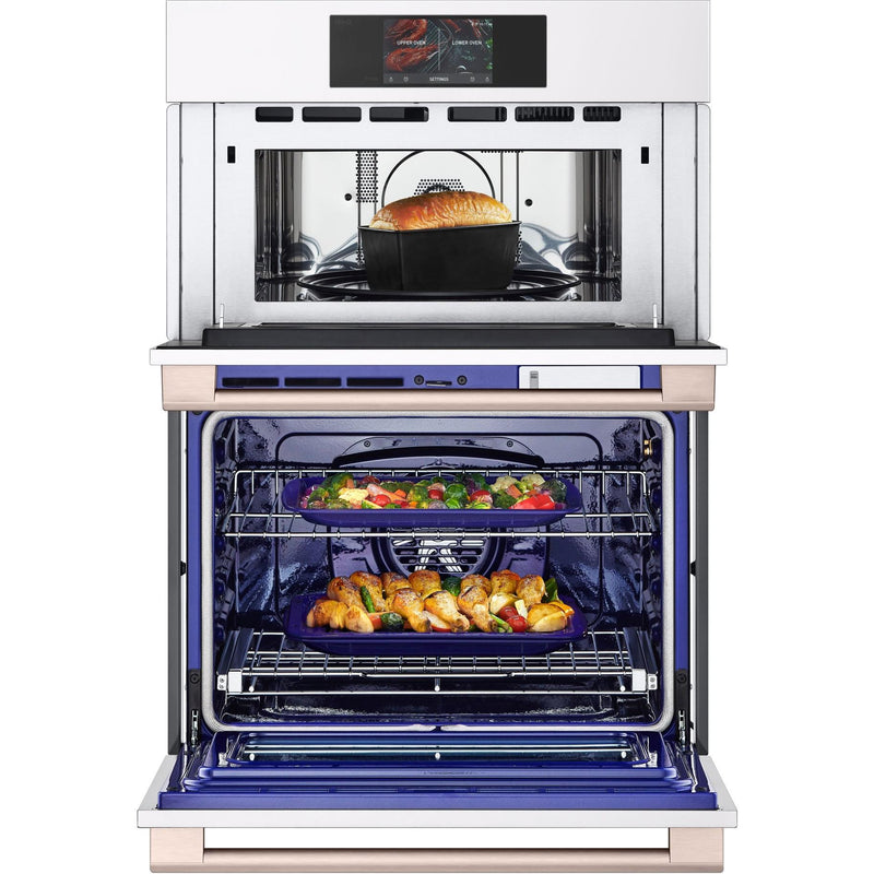 LG STUDIO 30-inch, 6.4 cu.ft. Built-in Combination Oven with True Convection Technology WCES6428N IMAGE 2