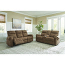 Signature Design by Ashley Edenwold 1380594C Double Reclining Loveseat with Console IMAGE 9