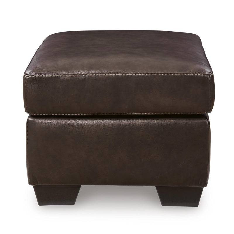 Signature Design by Ashley Santorine Leather Match Ottoman 2170614C IMAGE 3