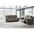 Signature Design by Ashley Laresview 3720394C Double Reclining Loveseat with Console IMAGE 8