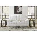 Signature Design by Ashley Frohn 3740594C Double Reclining Loveseat with Console IMAGE 6