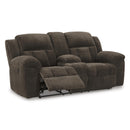 Signature Design by Ashley Frohn 3740794C Double Reclining Loveseat with Console IMAGE 2