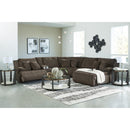 Signature Design by Ashley Top Tier 92705S1C 6 pc Reclining Sectional with Chaise IMAGE 5