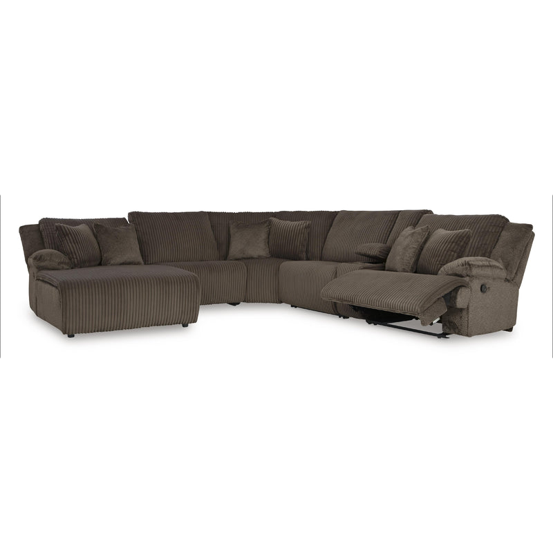 Signature Design by Ashley Top Tier Reclining Fabric 6 pc Sectional 9270505C/9270546C/9270577C/9270519C/9270557C/9270541C IMAGE 2