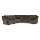  Signature Design by Ashley Top Tier 92705S3C 5 pc Reclining Sectional IMAGE 3