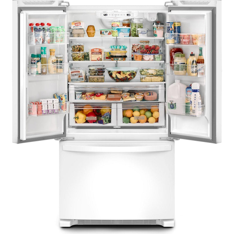  Whirlpool 36-inch French 3-Door Refrigerator WRFC2036RW IMAGE 3