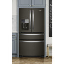 Whirlpool 36-inch French 4-Door Refrigerator with external water and ice dispenser WRMF3636RV IMAGE 11