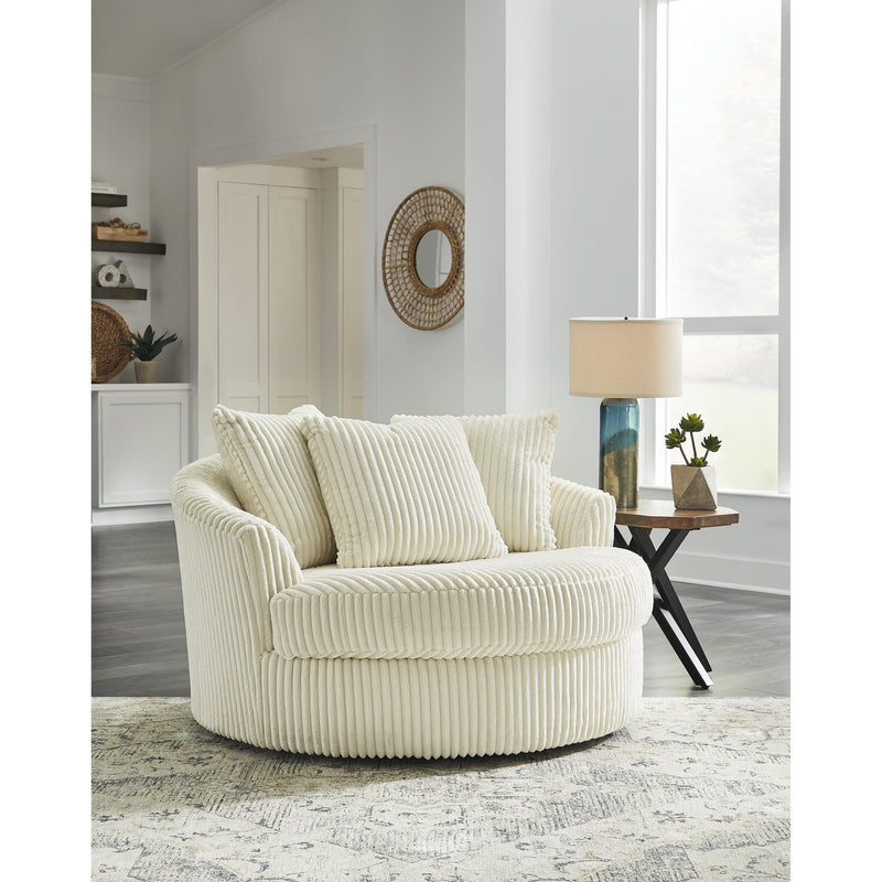 Signature Design by Ashley Lindyn Swivel Fabric Accent Chair 2110421C IMAGE 5