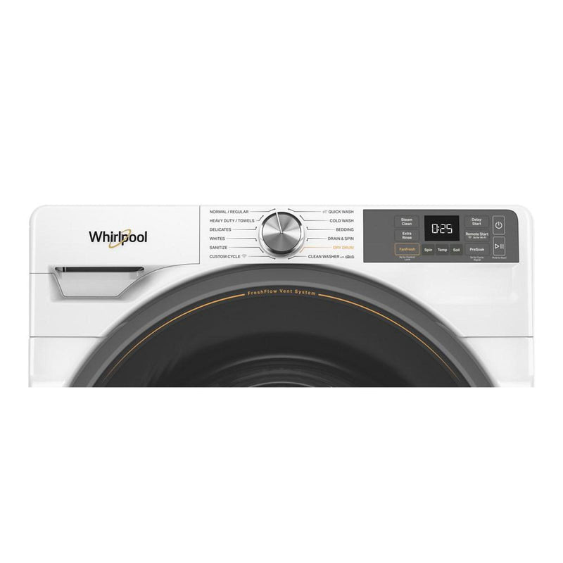 Whirlpool 4.5 cu. ft. Smart Front Load Washer with FreshFlow™ Vent System WFW5720RW IMAGE 4