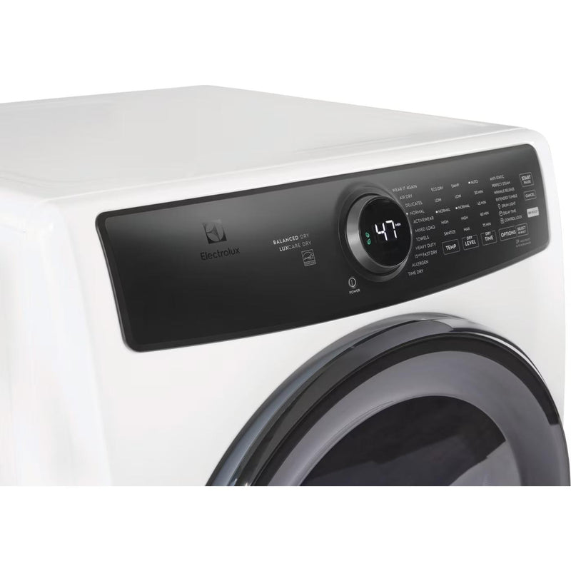 Electrolux 8.0 cu. ft. Front Load Perfect Steam™ Electric Dryer with Balanced Dry™ ELFG7738AW IMAGE 4