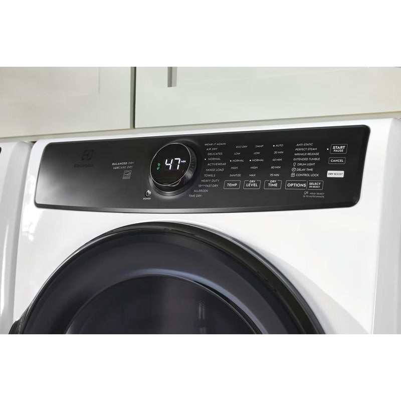 Electrolux 8.0 cu. ft. Front Load Perfect Steam™ Electric Dryer with Balanced Dry™ ELFG7738AW IMAGE 5