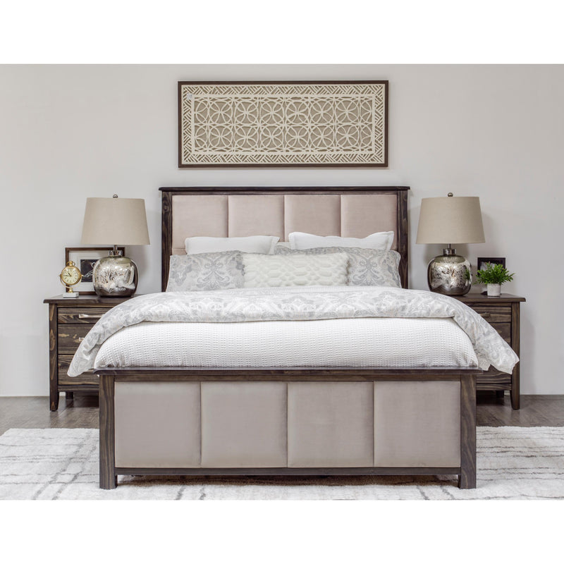 Mako Wood Furniture Scarlet King Bed with Storage 4100-ST-UP-SQ-K IMAGE 4