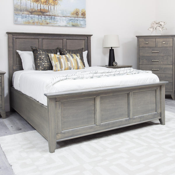 Mako Wood Furniture Acer Full Bed Acer M-5800-DBL Full Bed - Sand IMAGE 1