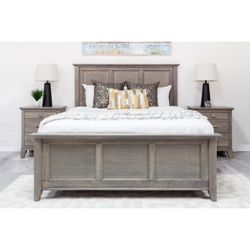 Mako Wood Furniture Acer Full Bed Acer M-5800-DBL Full Bed - Sand IMAGE 4