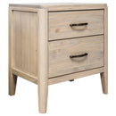  Mako Wood Furniture Ellesmere 2-Drawer Nightstand DRSG-200-60 IMAGE 2