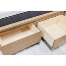  Mako Wood Furniture Wren Full Upholstered Bed with Storage DRSG-400-FBST-DBL IMAGE 5