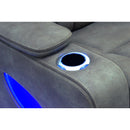 Synergy Home Furnishings Power Fabric Recliner K2193-85PHR-AIR-TEREMO-STEEL-BLUE IMAGE 9