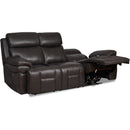 Synergy Home Furnishings Power Reclining Sofa K2224-52PHR-AIR-LIVORNO-DARK-GREY IMAGE 2