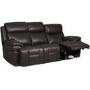 Synergy Home Furnishings Power Reclining Sofa K2224-52PHR-AIR-LIVORNO-DARK-GREY IMAGE 3