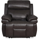 Synergy Home Furnishings Power Fabric Recliner K2224-85PHR-AIR-LIVORNO-DARK-GREY IMAGE 5