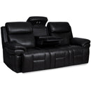 Synergy Home Furnishings Power Reclining Sofa K2224-52PHR-AIR-LIVORNO-BLACK IMAGE 3