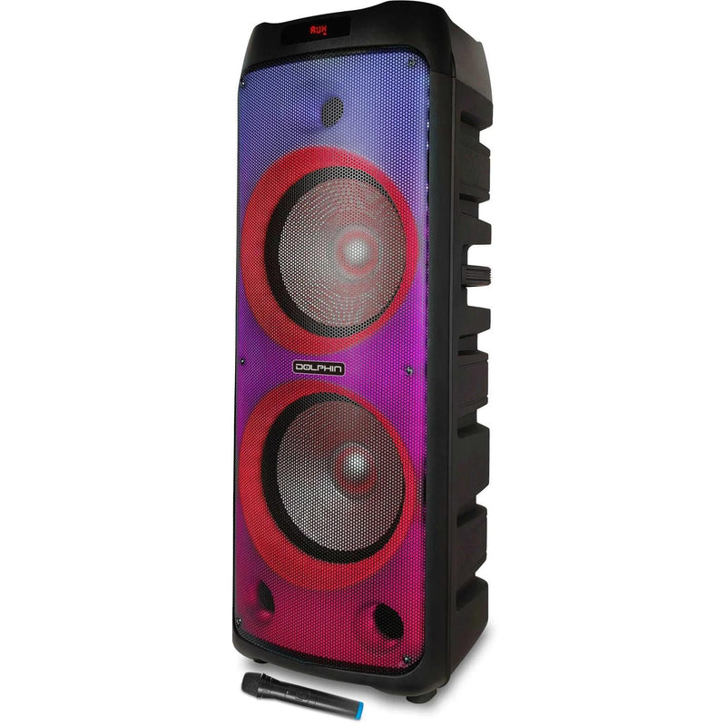 Dolphin Bluetooth 5100-Watt Portable Speaker SPF-1212R IMAGE 2