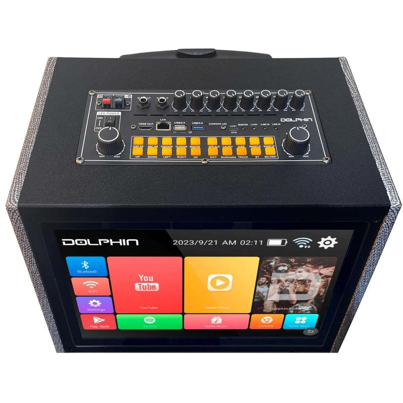 Dolphin Karaoke Machine with a 14.1" Touchscreen Android Tablet KB-2100 IMAGE 3