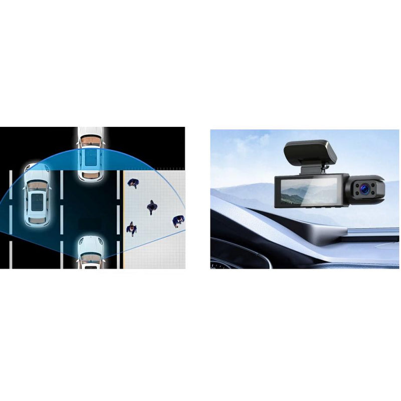 Escape Dual Lens Dashcam with 3.2-inch Display Screen DVDR450 IMAGE 3