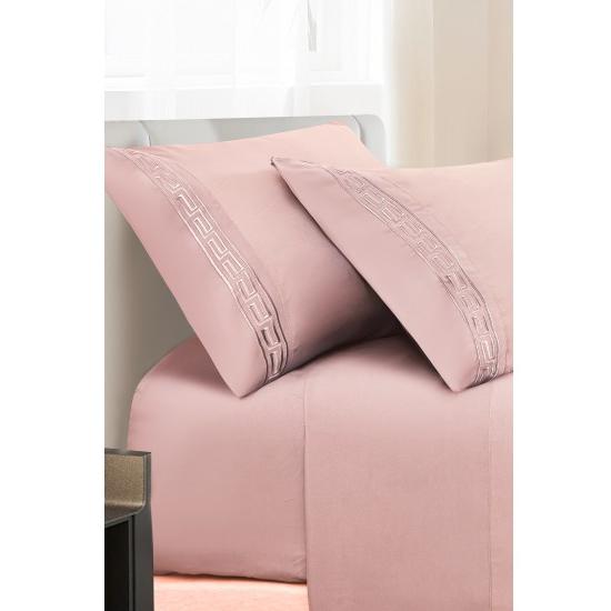 Star Night Import & Export Bedding Sheet Sets HLB001 Sheet Set - Pink (Twin) IMAGE 2