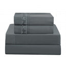 Star Night Import & Export Bedding Sheet Sets HLB001 Sheet Set - Charcoal (Twin) IMAGE 1