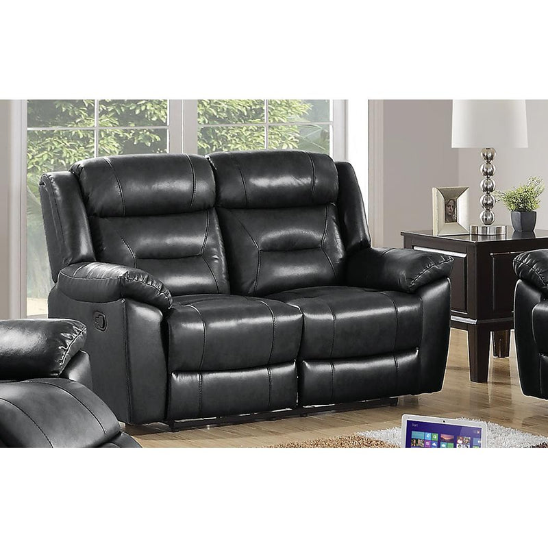 Primo International Montana Reclining Leather Match Loveseat U564311203MOLV IMAGE 1