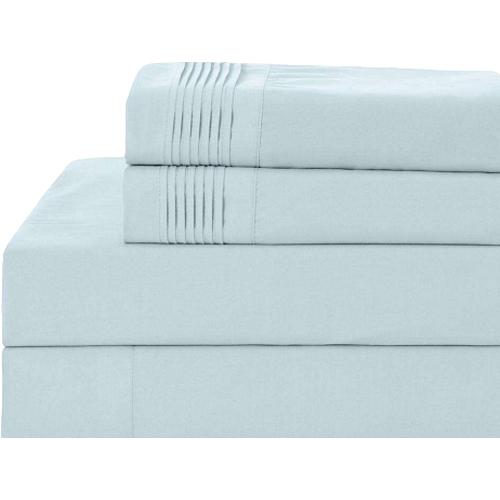 Star Night Import & Export Bedding Sheet Sets HL5001 Sheet Set - Light Blue (Twin) IMAGE 1