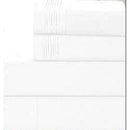 Star Night Import & Export Bedding Sheet Sets HL503 Sheet Set - White (King) IMAGE 1