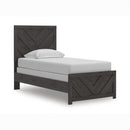  Signature Design by Ashley Prendonea B3789B2 Twin Panel Bed IMAGE 1