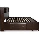  Signature Design by Ashley Vanmore B479B2 Queen Storage Bed IMAGE 4