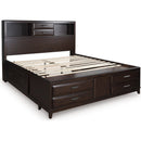  Signature Design by Ashley Vanmore B479B6 King Storage Bed IMAGE 1