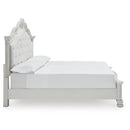  Benchcraft Montelaine B795B6 King Upholstered Panel Bed IMAGE 3
