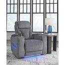  Signature Design by Ashley Studio Cave PC4980213 Power Recliner with Adjustable Headrest IMAGE 6