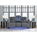  Signature Design by Ashley Studio Cave PC4980215 Power Reclining Sofa with Adjustable Headrest IMAGE 7