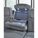  Signature Design by Ashley Studio Cave PC4980215 Power Reclining Sofa with Adjustable Headrest IMAGE 8