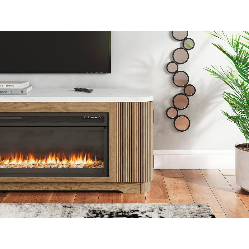  Signature Design by Ashley Camdill W808W1 80" TV Stand with Electric Fireplace IMAGE 8